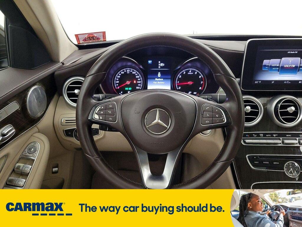 used 2015 Mercedes-Benz C-Class car, priced at $16,998