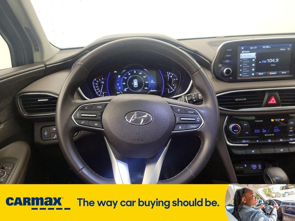 used 2020 Hyundai Santa Fe car, priced at $19,998