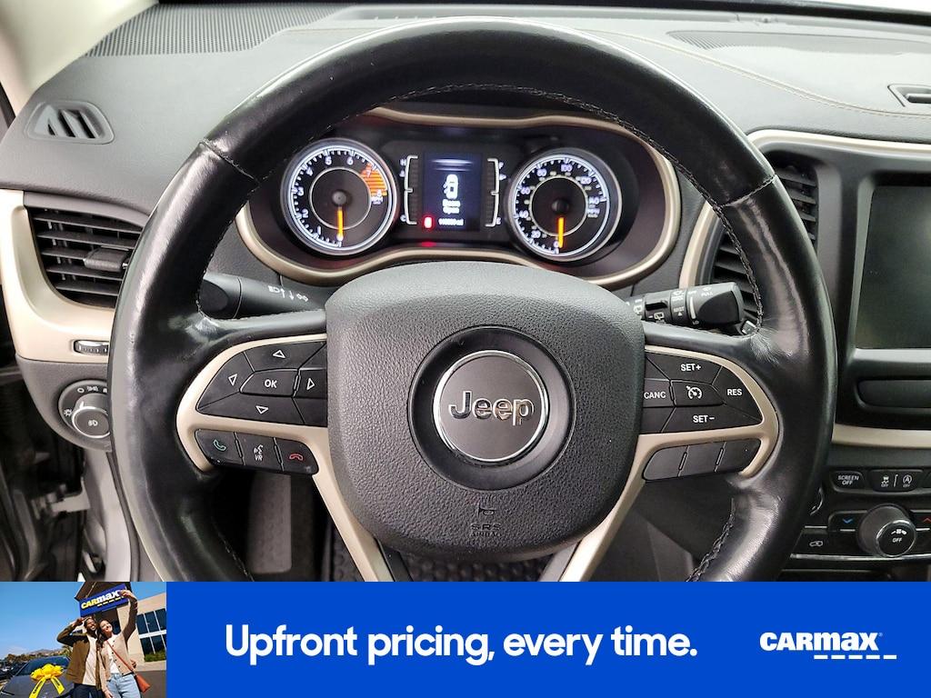 used 2016 Jeep Cherokee car, priced at $12,998