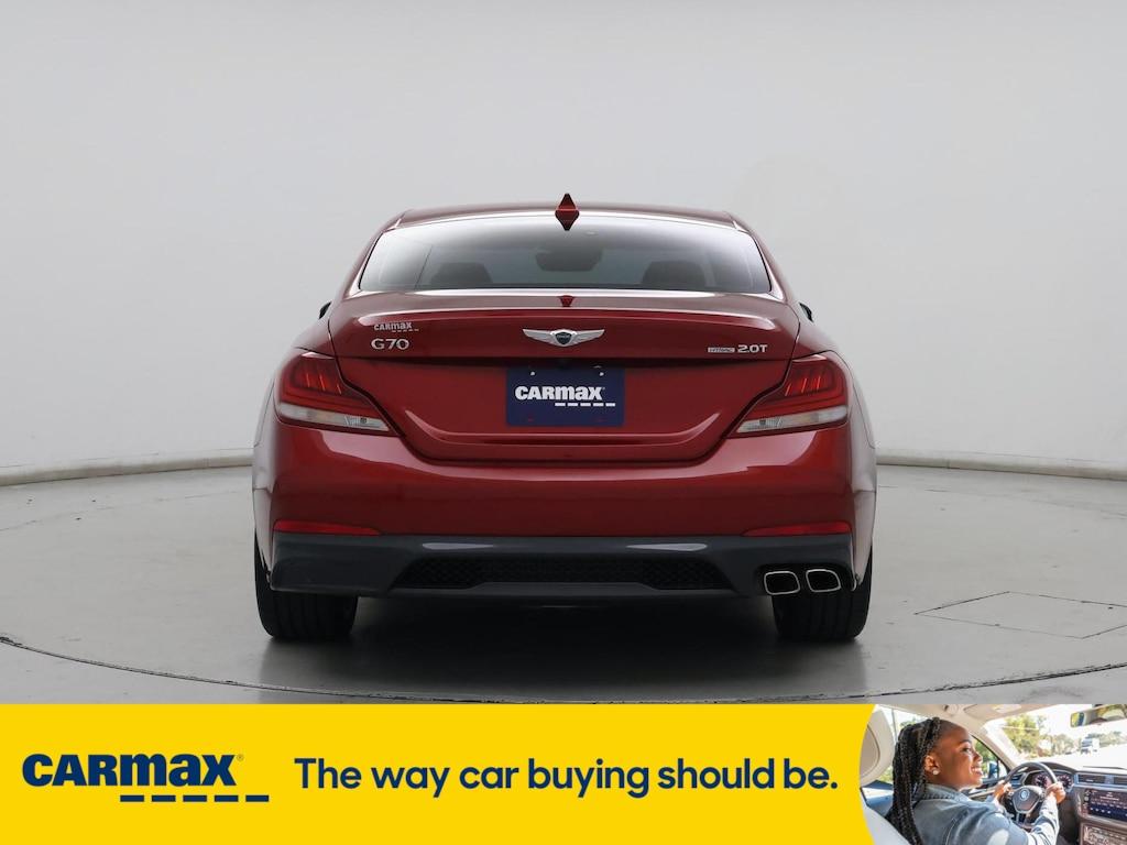 used 2020 Genesis G70 car, priced at $27,998