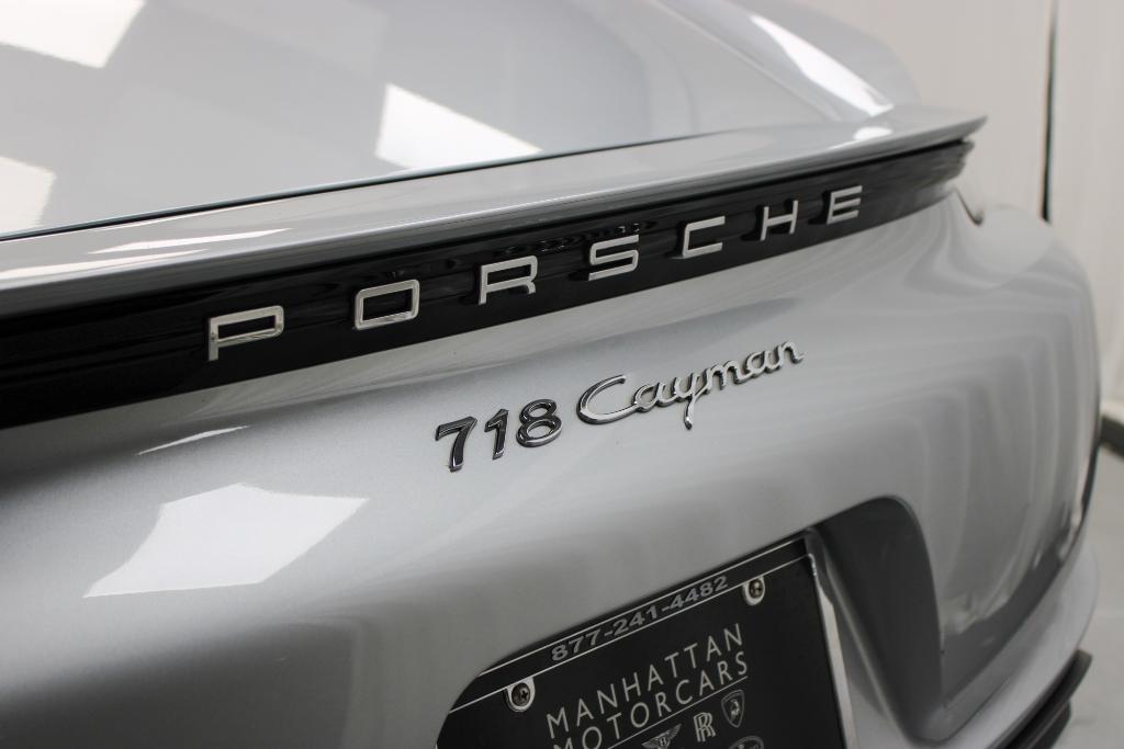 used 2018 Porsche 718 Cayman car, priced at $54,995