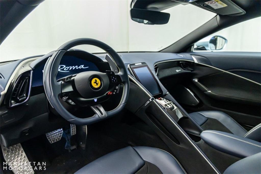 used 2021 Ferrari Roma car, priced at $209,500