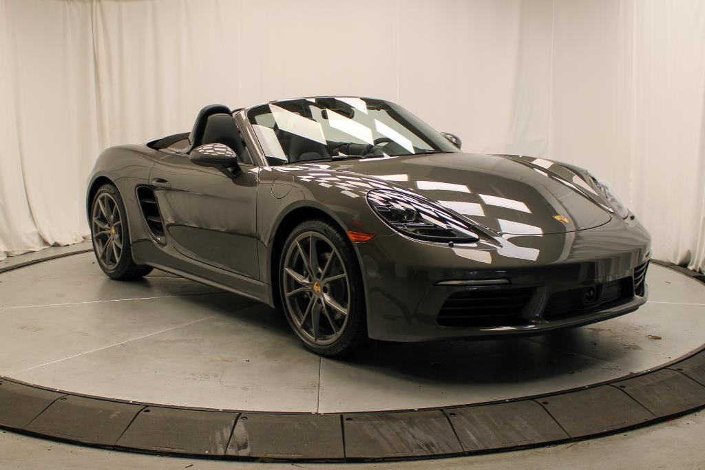 new 2025 Porsche 718 Boxster car, priced at $102,715
