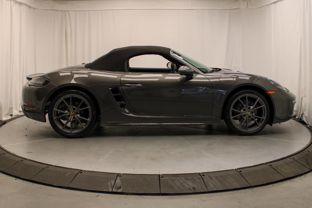 new 2025 Porsche 718 Boxster car, priced at $102,715