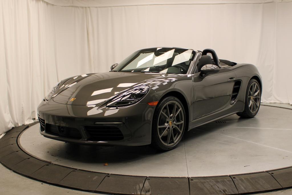 new 2025 Porsche 718 Boxster car, priced at $102,715
