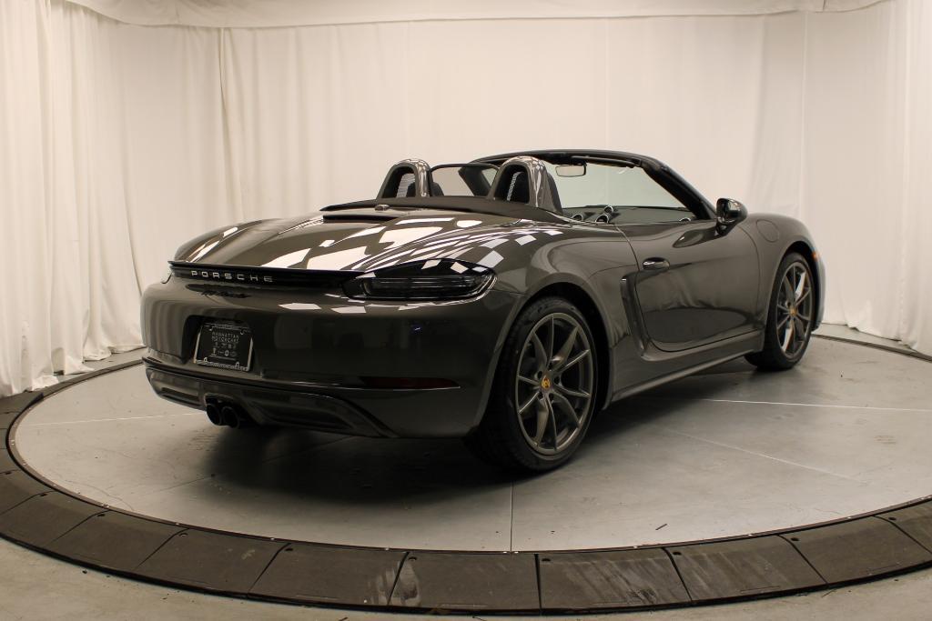 new 2025 Porsche 718 Boxster car, priced at $102,715