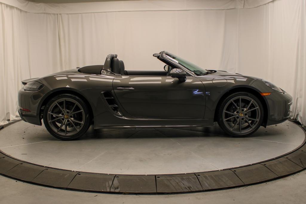 new 2025 Porsche 718 Boxster car, priced at $102,715