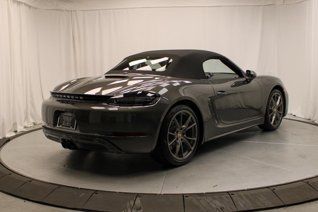 new 2025 Porsche 718 Boxster car, priced at $102,715