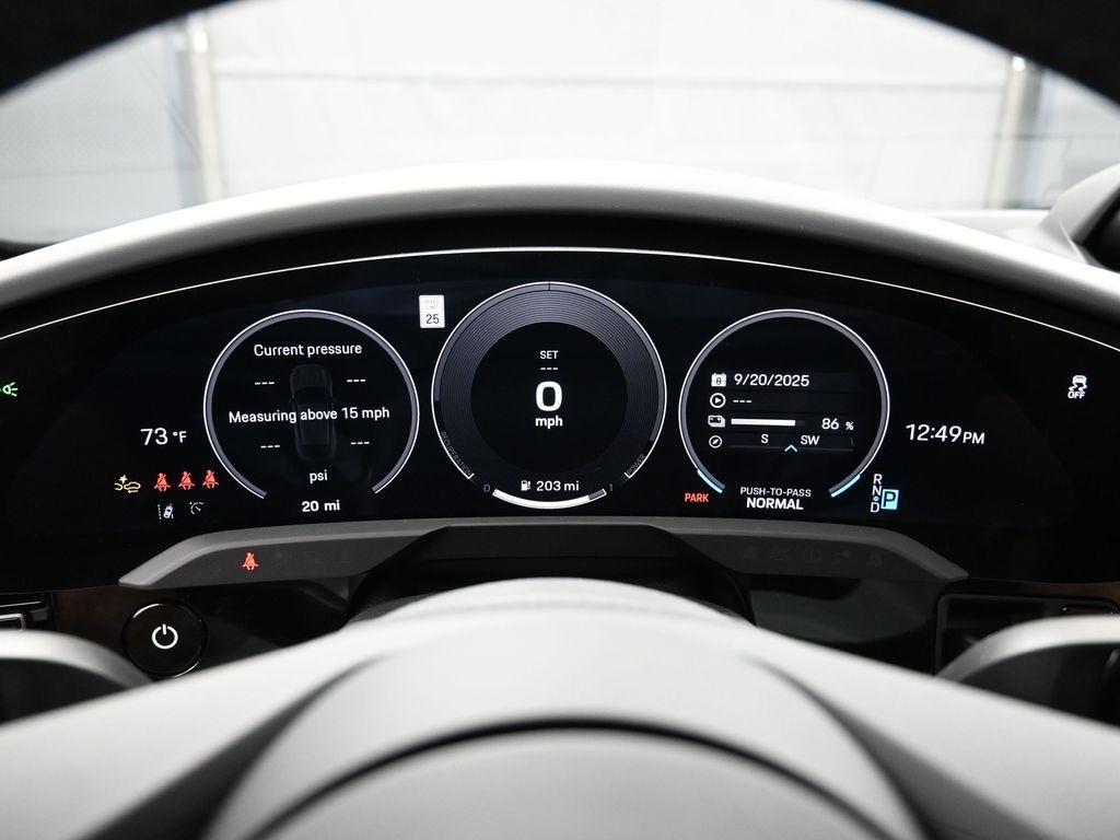 new 2025 Porsche Taycan car, priced at $159,945