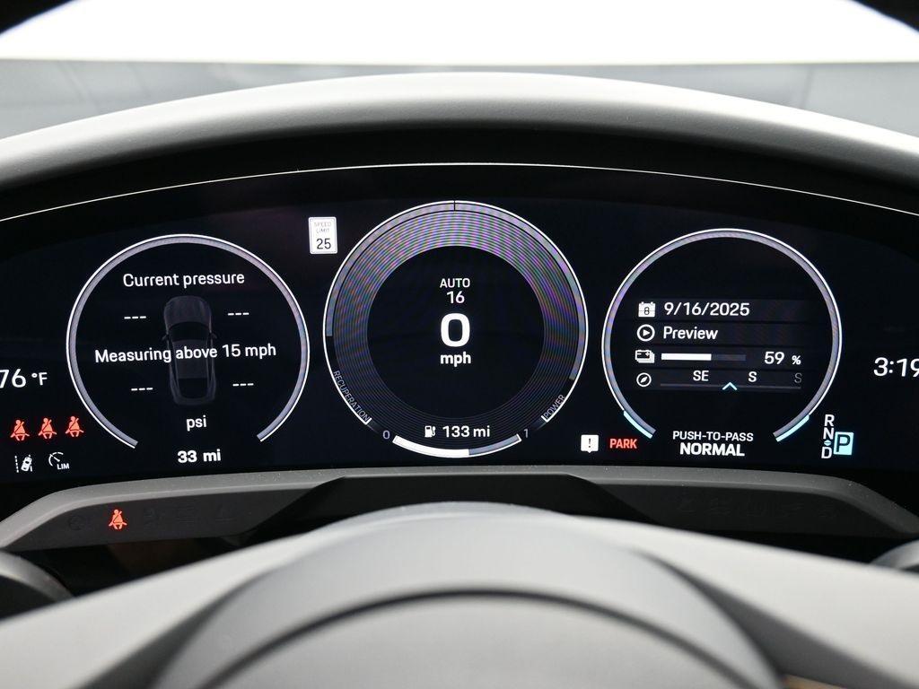 new 2025 Porsche Taycan car, priced at $146,545