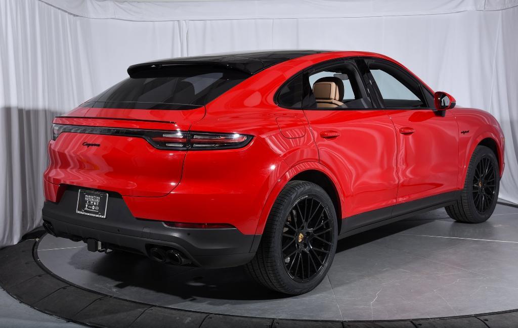 used 2022 Porsche Cayenne E-Hybrid Coupe car, priced at $79,995