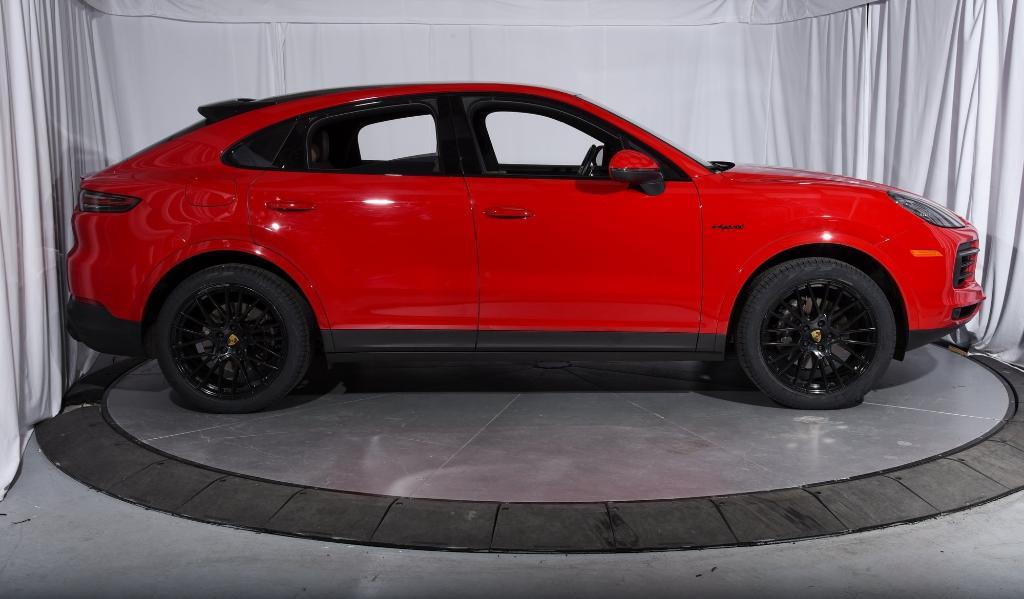 used 2022 Porsche Cayenne E-Hybrid Coupe car, priced at $79,995