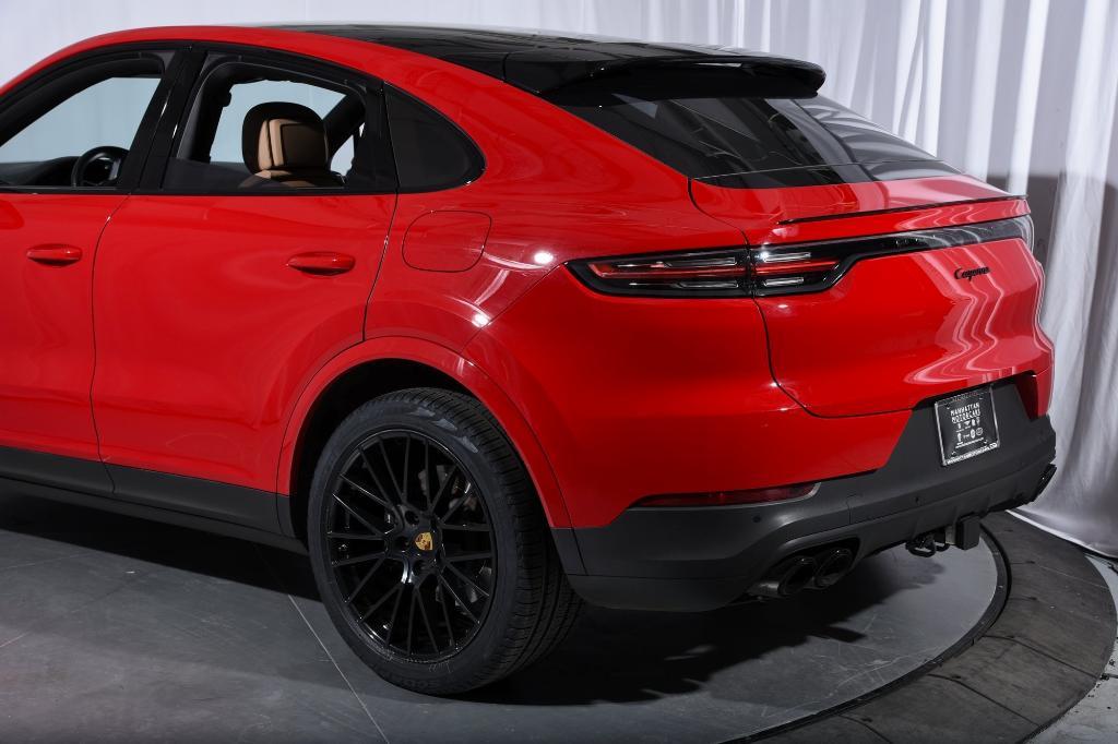 used 2022 Porsche Cayenne E-Hybrid Coupe car, priced at $79,995