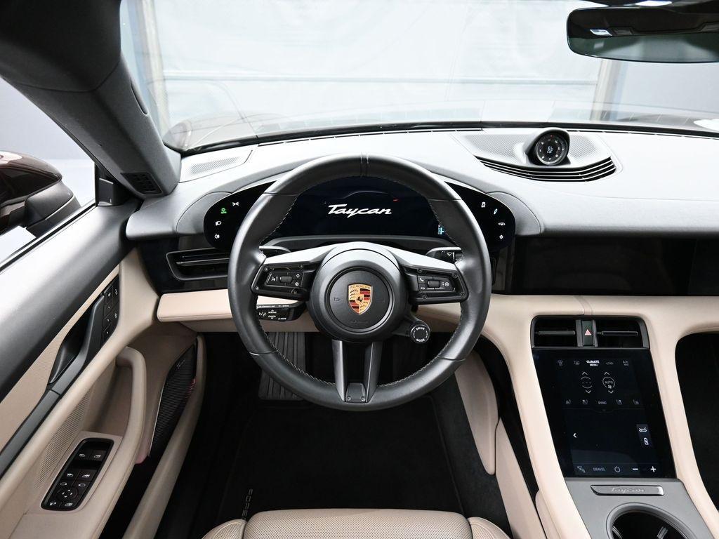 used 2022 Porsche Taycan car, priced at $74,995
