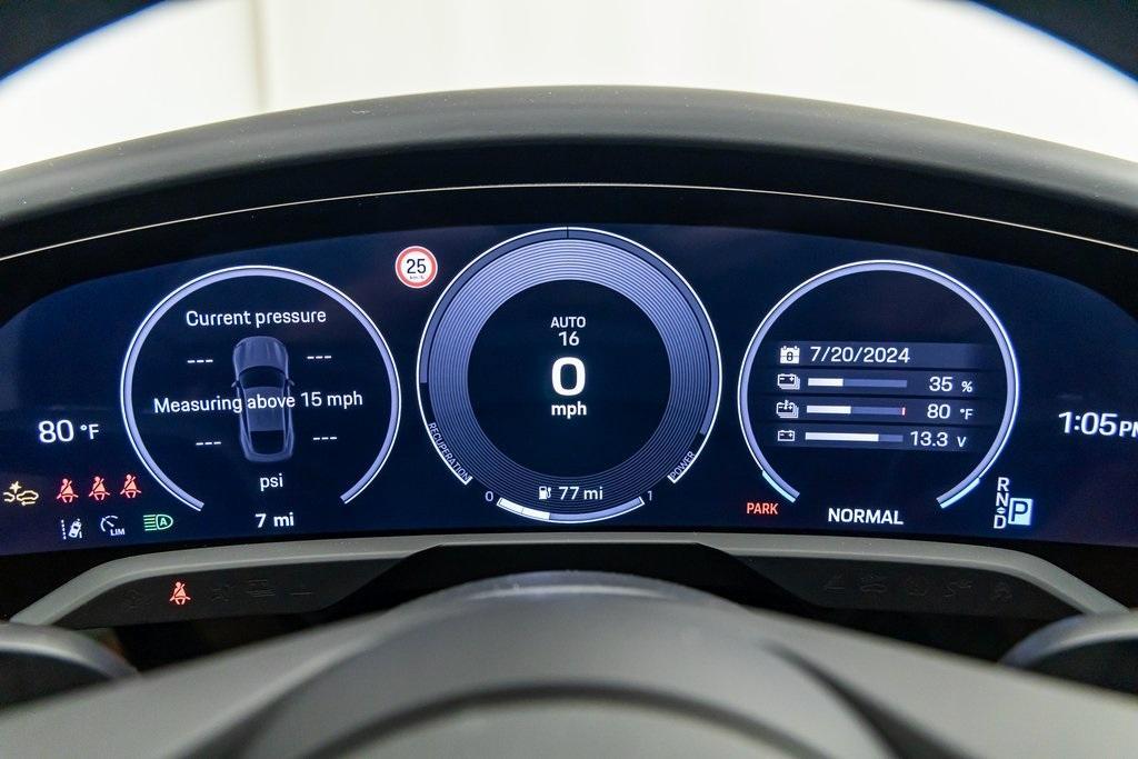 new 2025 Porsche Taycan car, priced at $128,025