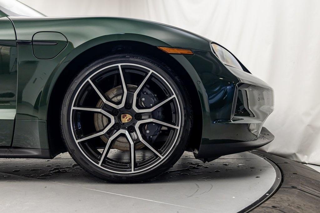 new 2025 Porsche Taycan car, priced at $128,025