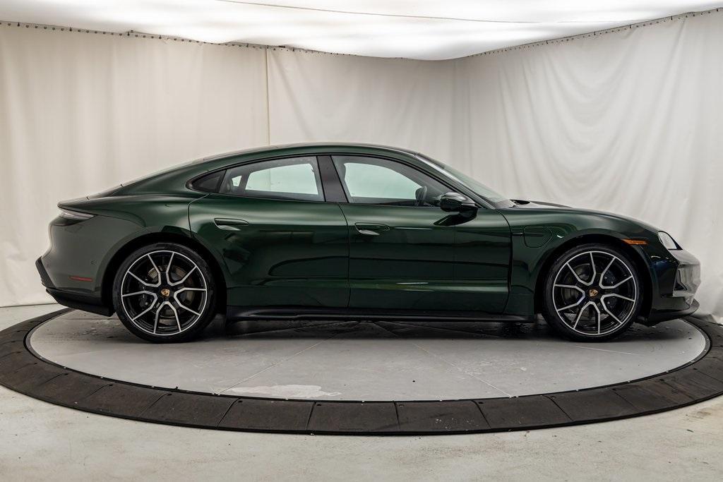 new 2025 Porsche Taycan car, priced at $128,025