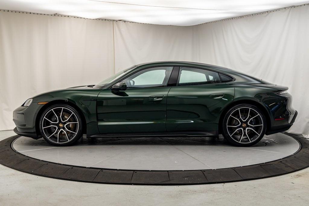 new 2025 Porsche Taycan car, priced at $128,025