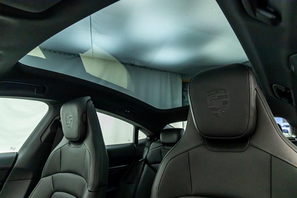 new 2025 Porsche Taycan car, priced at $128,025