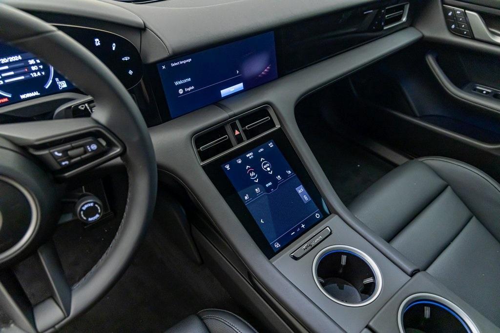 new 2025 Porsche Taycan car, priced at $128,025