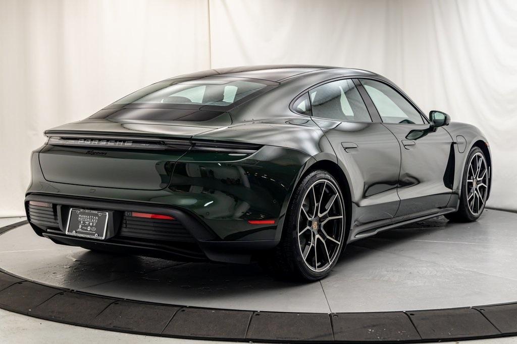 new 2025 Porsche Taycan car, priced at $128,025