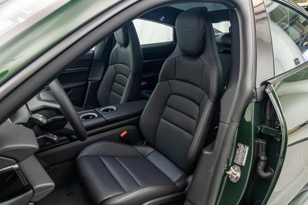 new 2025 Porsche Taycan car, priced at $128,025