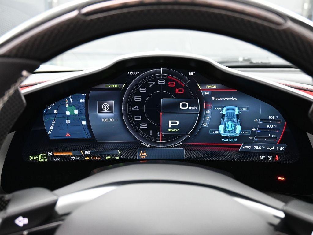 used 2025 Ferrari 296 GTS car, priced at $412,995