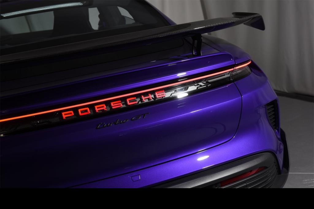 used 2025 Porsche Taycan car, priced at $238,745