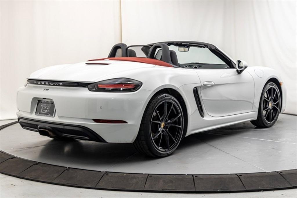 used 2021 Porsche 718 Boxster car, priced at $67,995