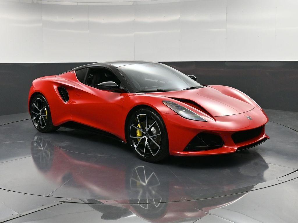 new 2025 Lotus Emira car, priced at $117,690