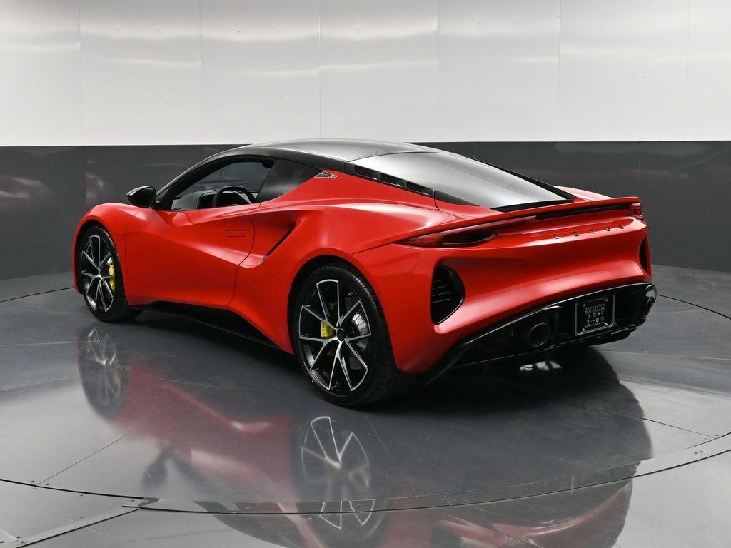 new 2025 Lotus Emira car, priced at $117,690
