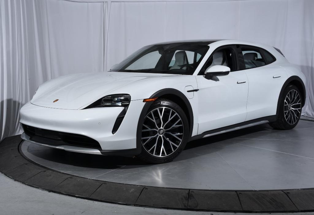 used 2022 Porsche Taycan Cross Turismo car, priced at $75,995