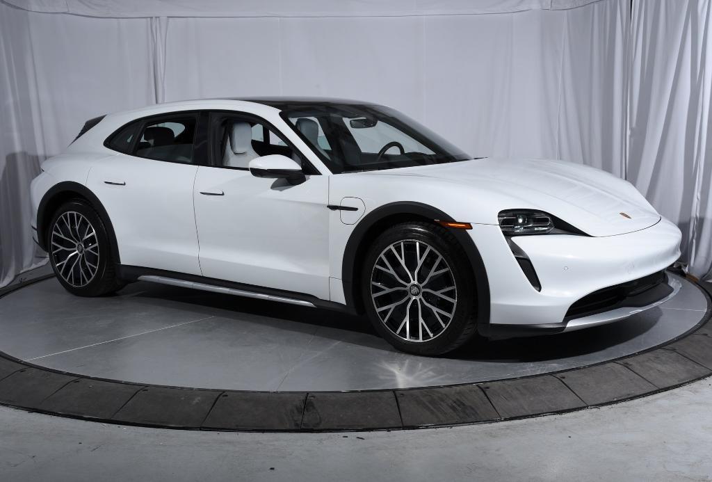 used 2022 Porsche Taycan Cross Turismo car, priced at $75,995