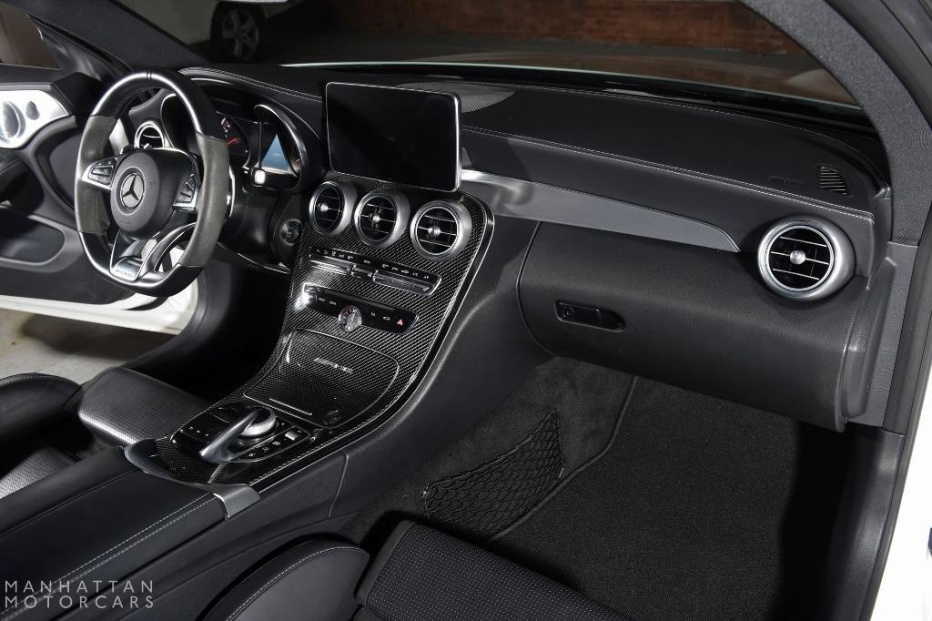 used 2017 Mercedes-Benz AMG C 63 car, priced at $52,995