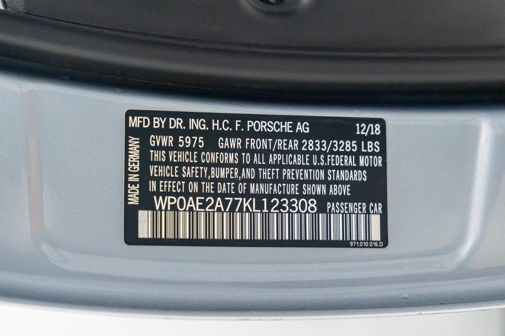 used 2019 Porsche Panamera e-Hybrid car, priced at $62,995