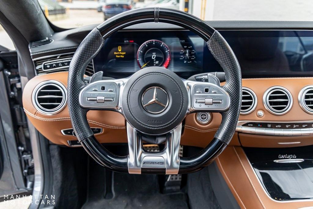used 2019 Mercedes-Benz AMG S 63 car, priced at $94,995