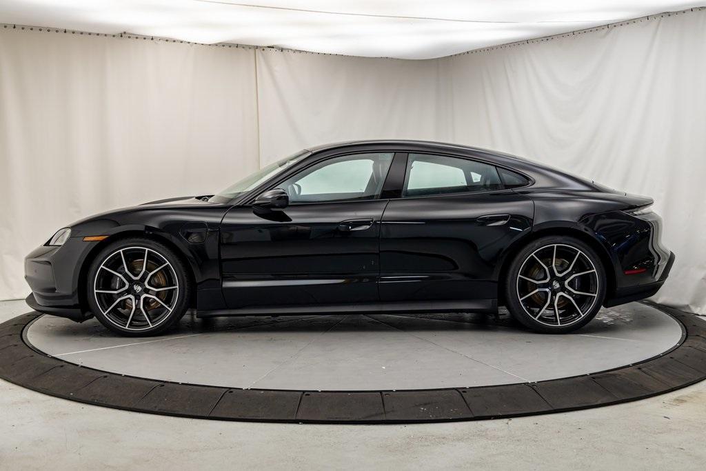 new 2025 Porsche Taycan car, priced at $127,255