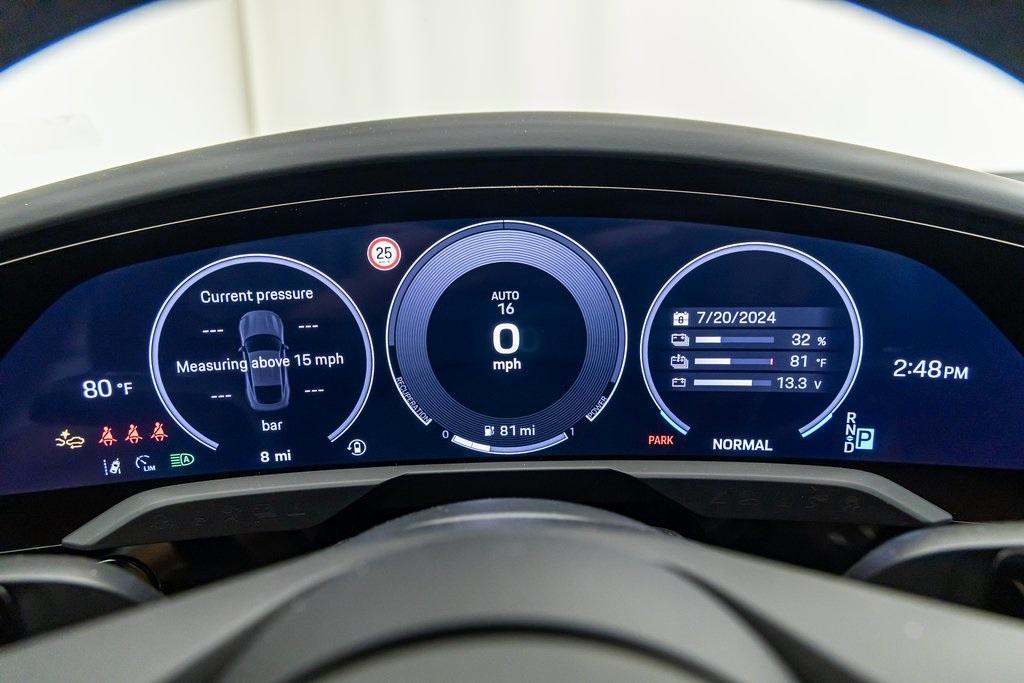 new 2025 Porsche Taycan car, priced at $127,255