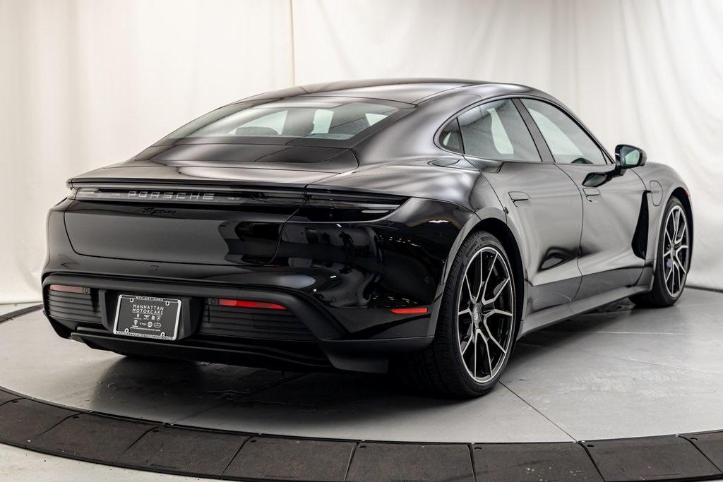 new 2025 Porsche Taycan car, priced at $127,255