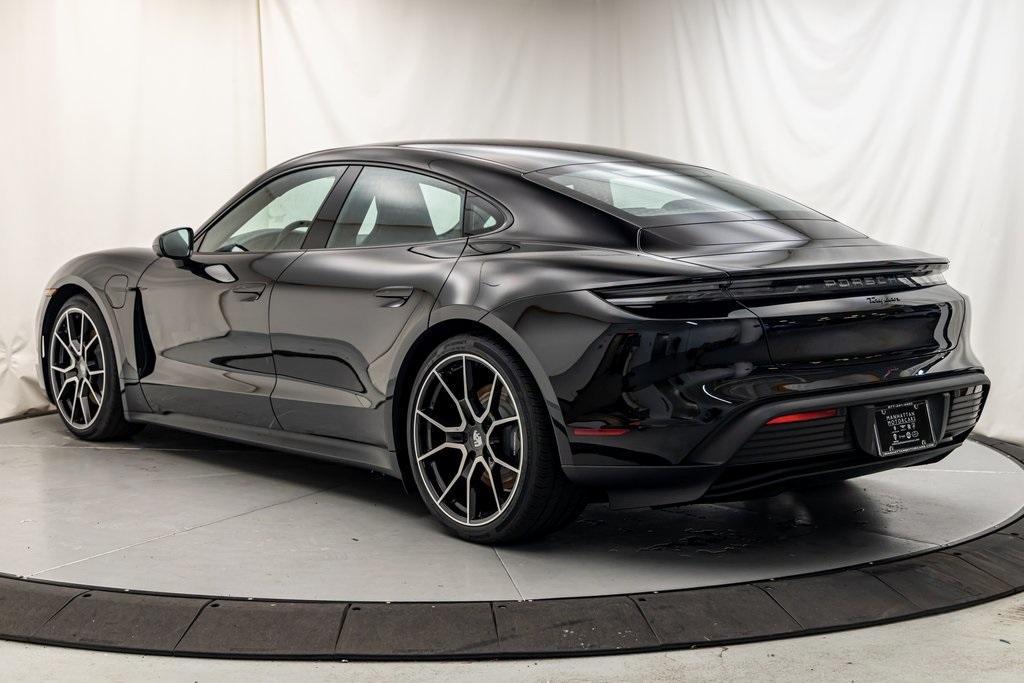 new 2025 Porsche Taycan car, priced at $127,255