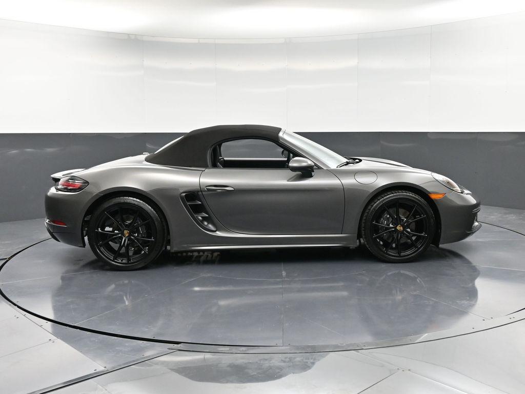 new 2025 Porsche 718 Boxster car, priced at $93,555