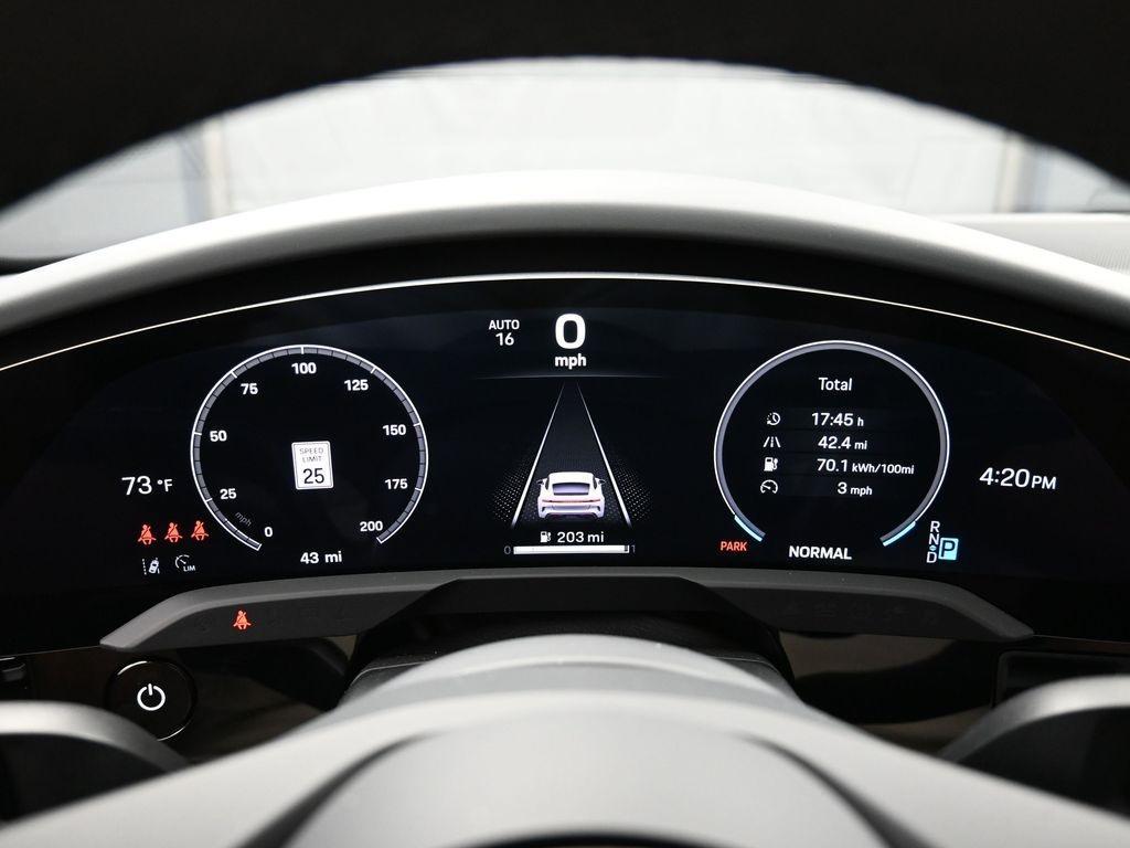 new 2025 Porsche Taycan car, priced at $119,585