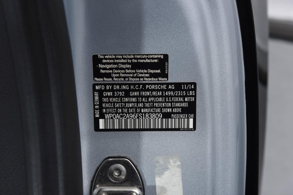 used 2015 Porsche 911 car, priced at $145,995