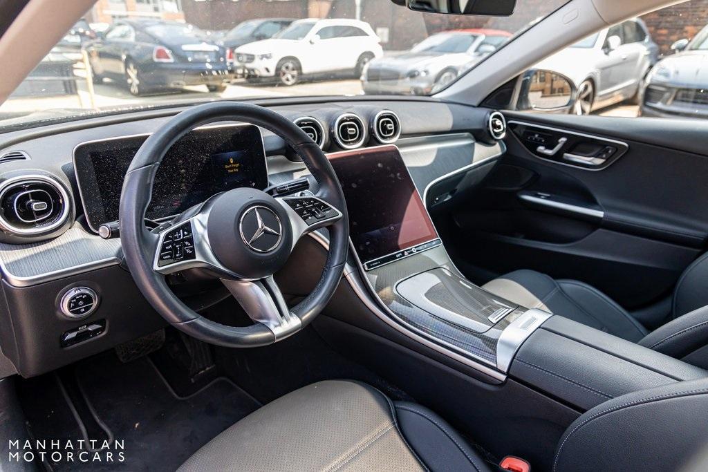 used 2022 Mercedes-Benz C-Class car, priced at $35,395