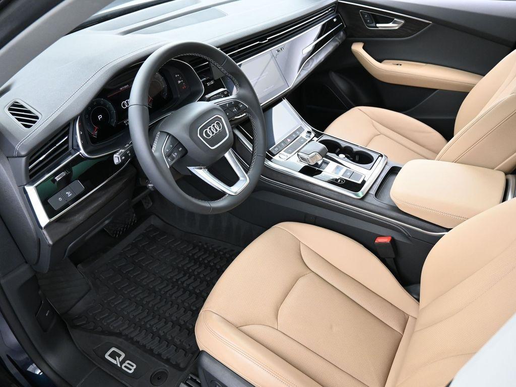 used 2024 Audi Q8 car, priced at $59,995