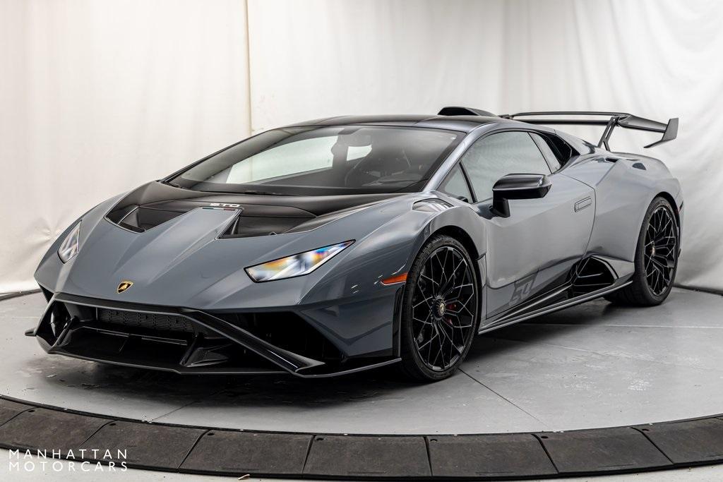 used 2023 Lamborghini Huracan STO car, priced at $536,118