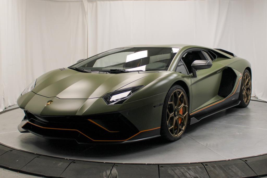 used 2022 Lamborghini Aventador SVJ car, priced at $699,995