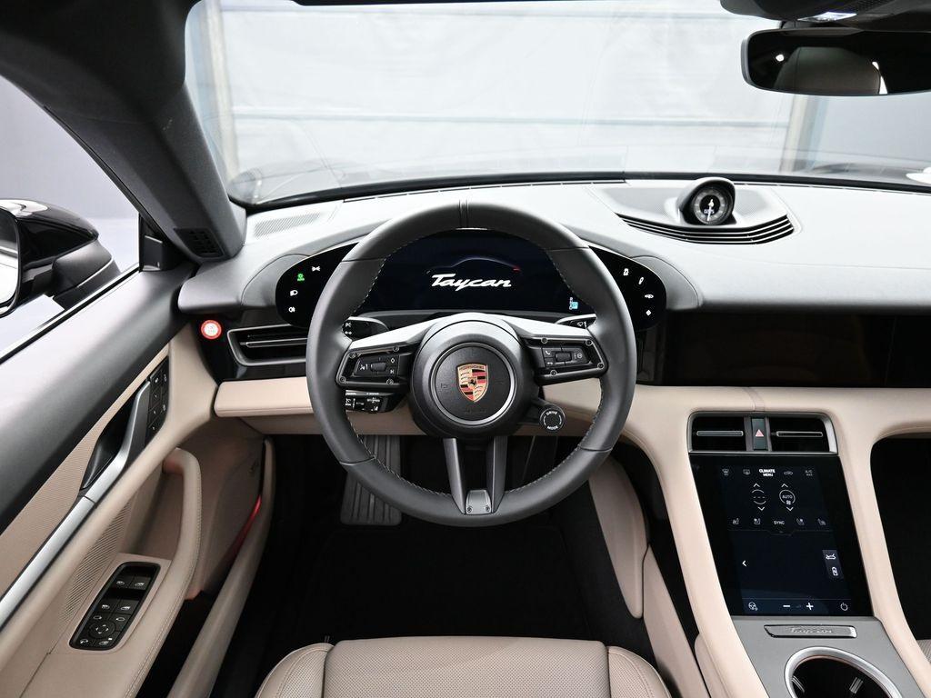 new 2025 Porsche Taycan car, priced at $123,015