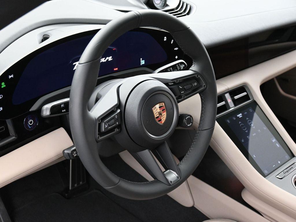 new 2025 Porsche Taycan car, priced at $123,015