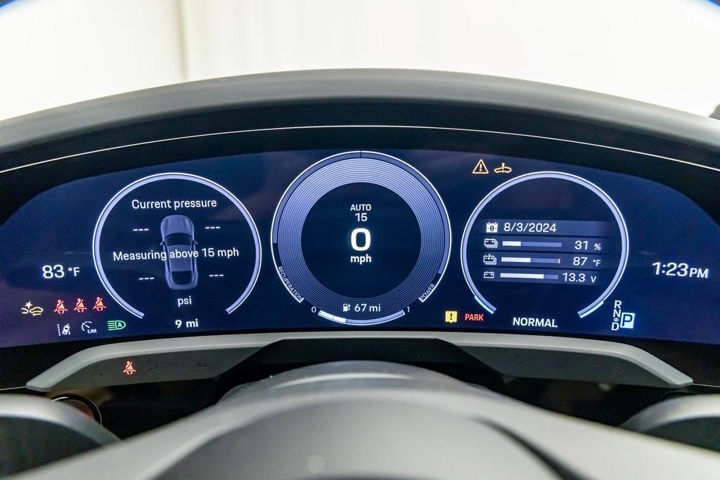new 2025 Porsche Taycan car, priced at $123,335